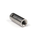 Custom Internal Thread Insert Hollow Screw Sleeve, , Stainless Steel Cylindrical Nut with Hole